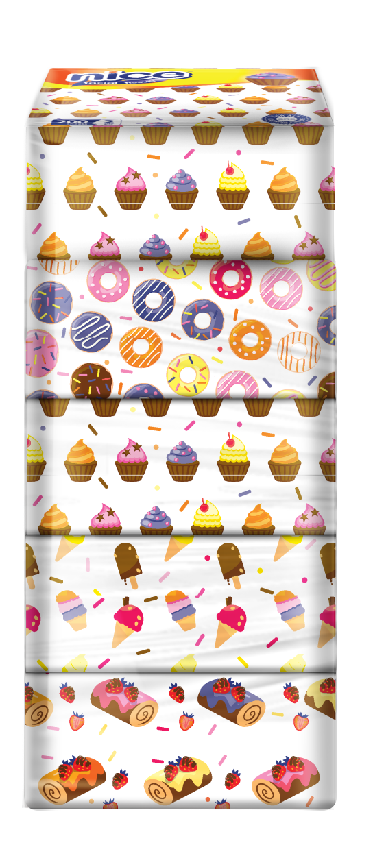 Nice Facial Pop Up 200's Multi Pack